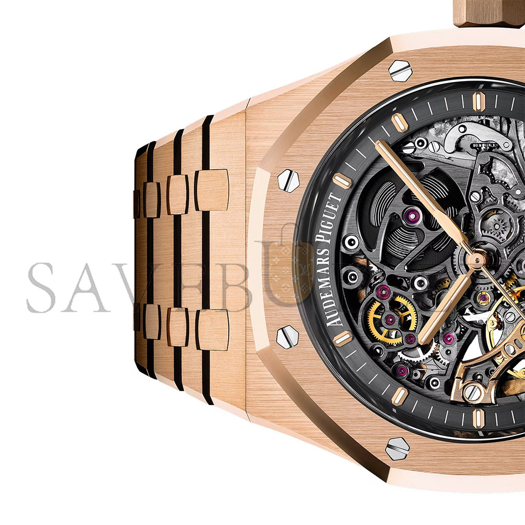 audemars P*g*et royal oak double balance wheel openworked 15407or.oo.1220or.01